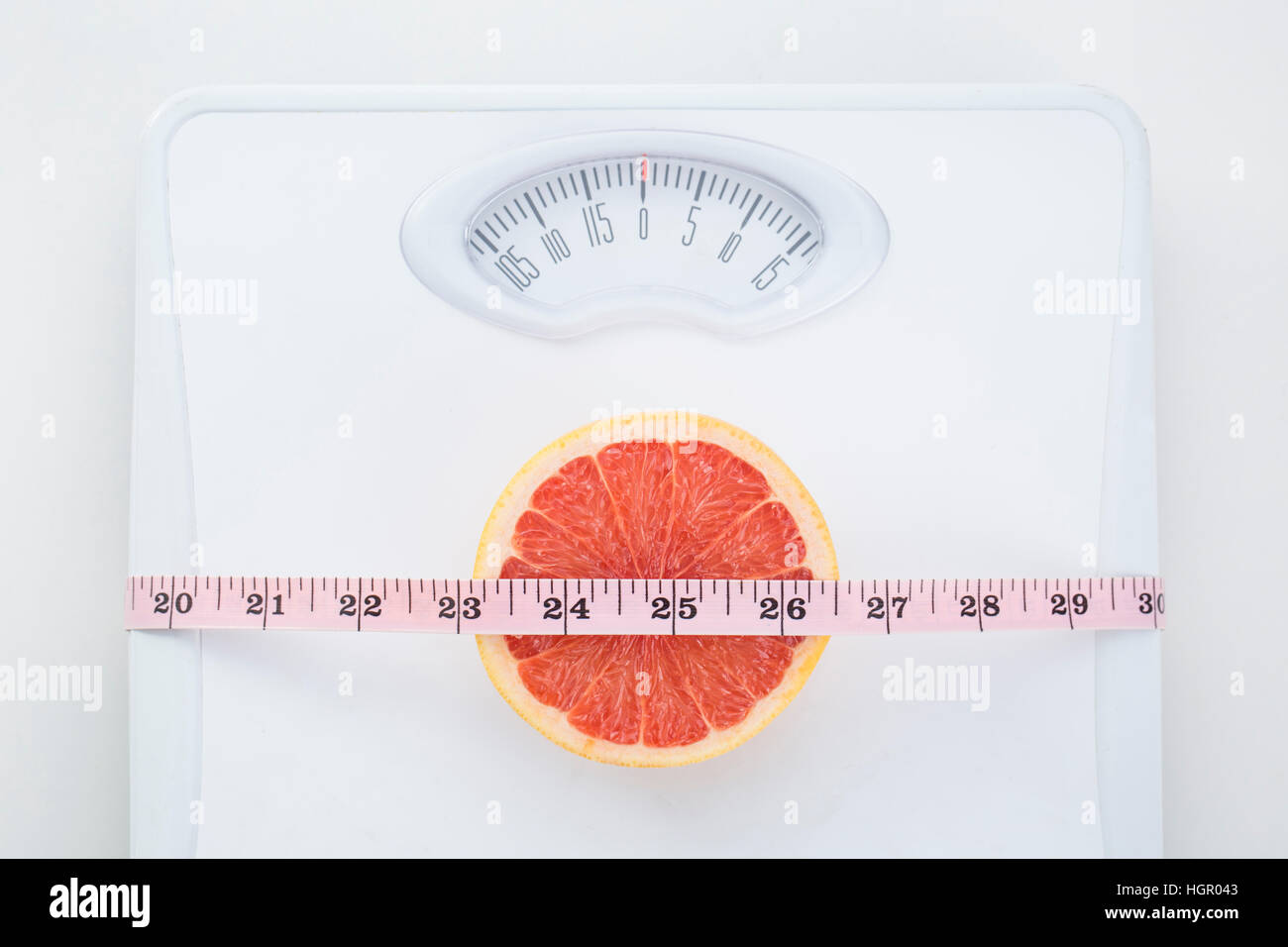 Alimentazione sana con frutta Foto Stock