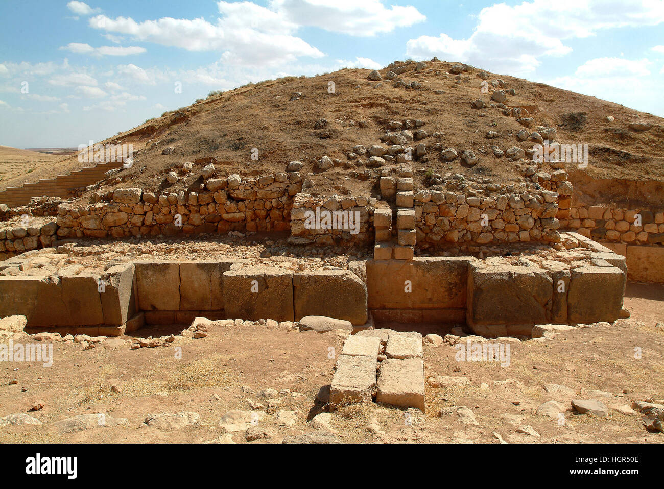 Siria Ebla sito archeologico Foto Stock