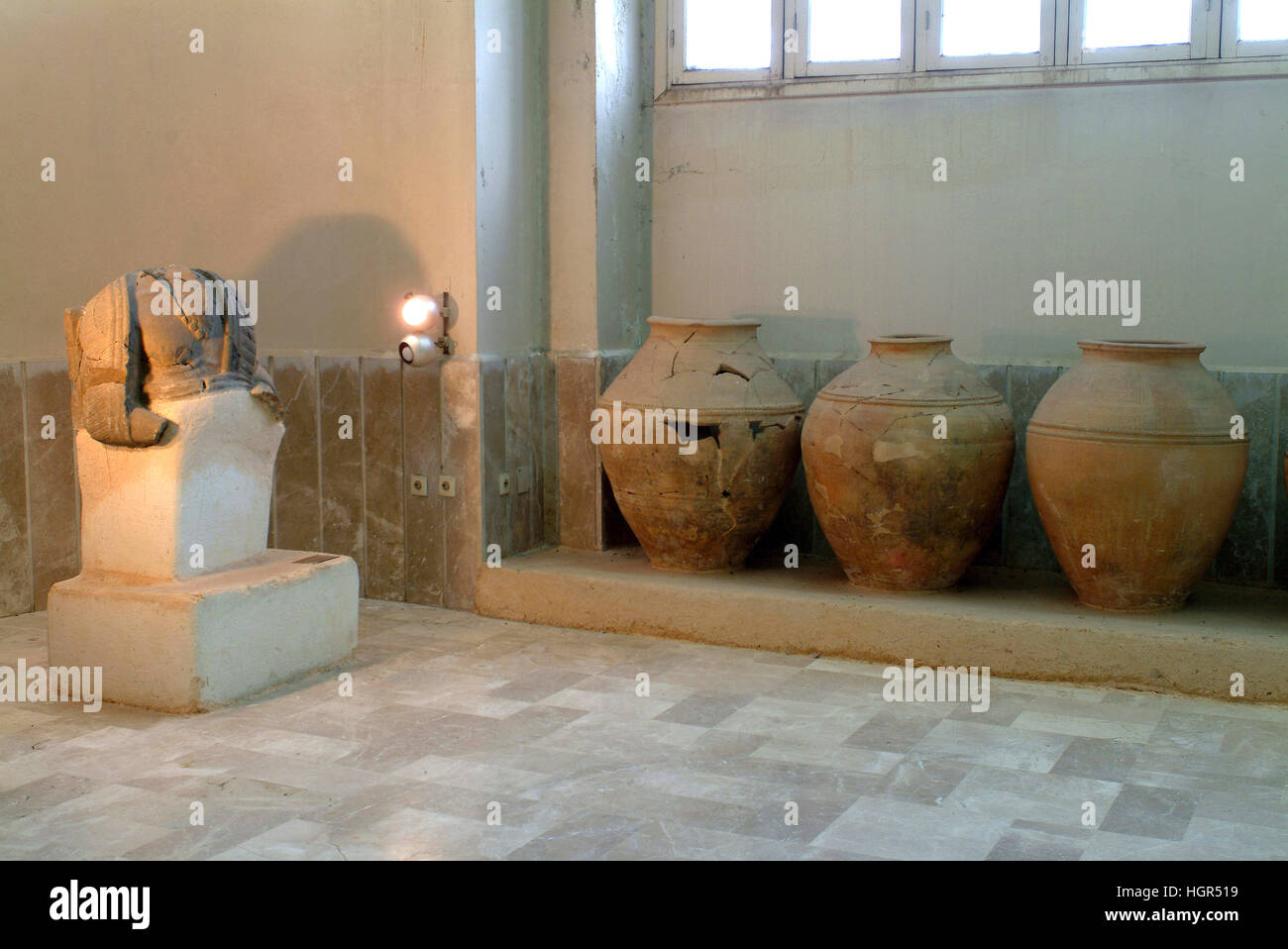 Siria Ebla sito archeologico Foto Stock