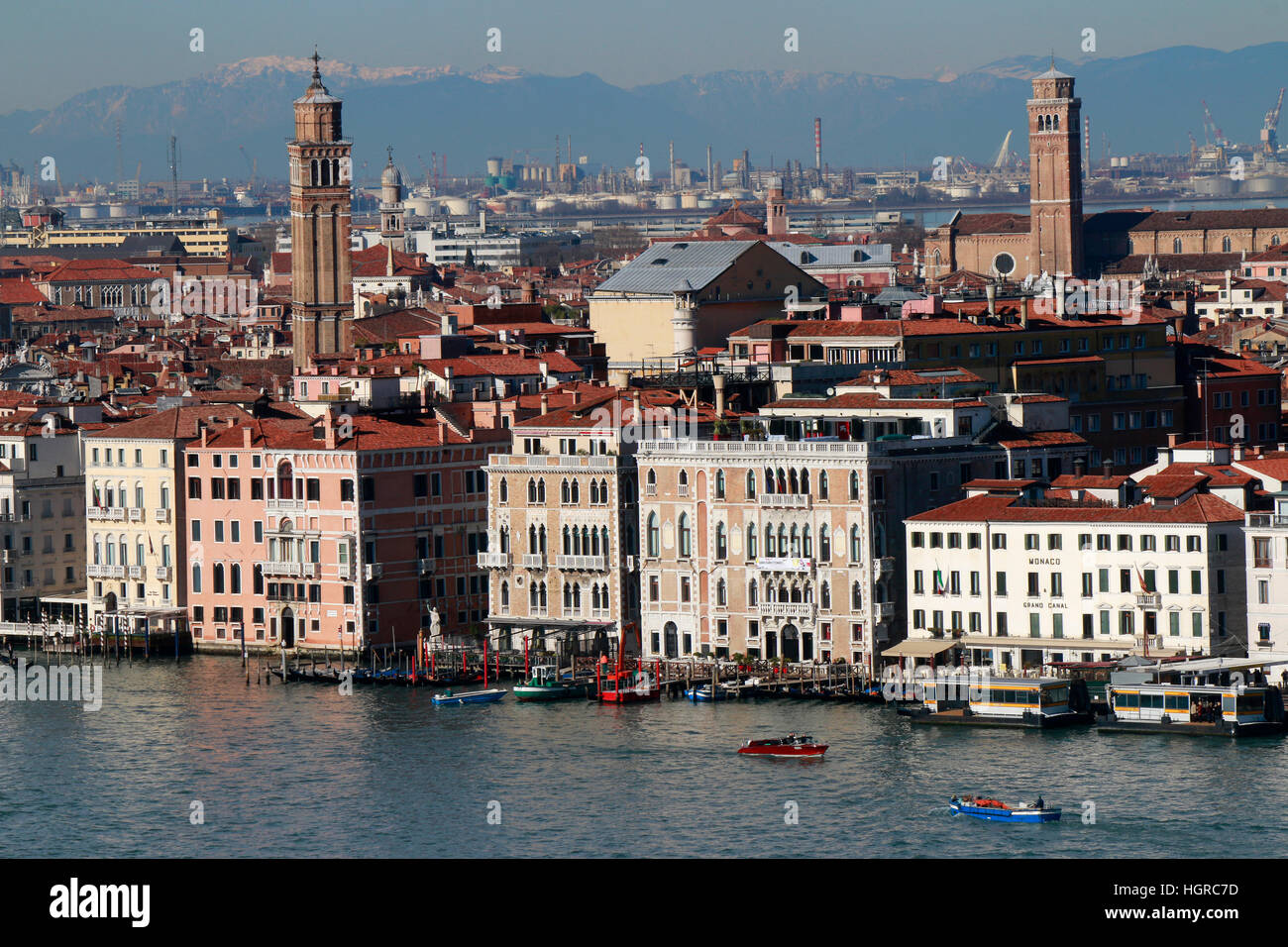 Luftbild, Venedig, ITALIEN. Foto Stock