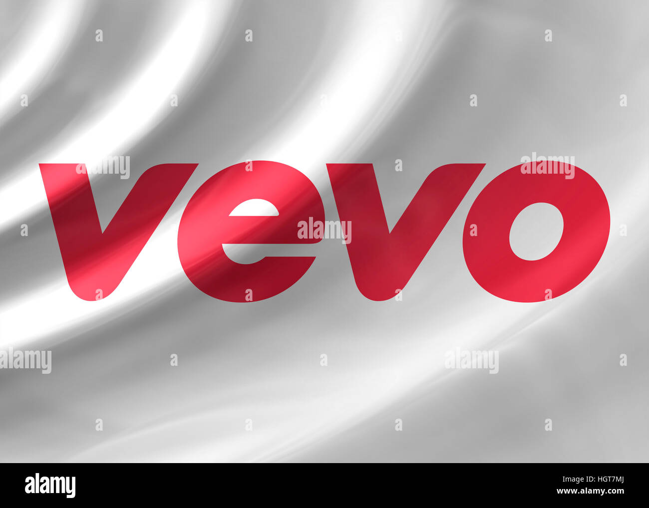 Vevo logo bandiera simbolo icona logotipo Foto Stock