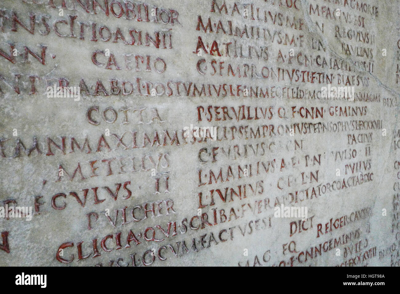Museo Capitolino Roma Foto Stock