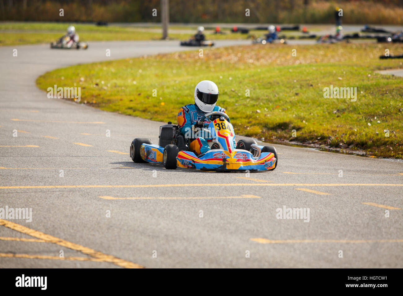 Go kart Foto Stock