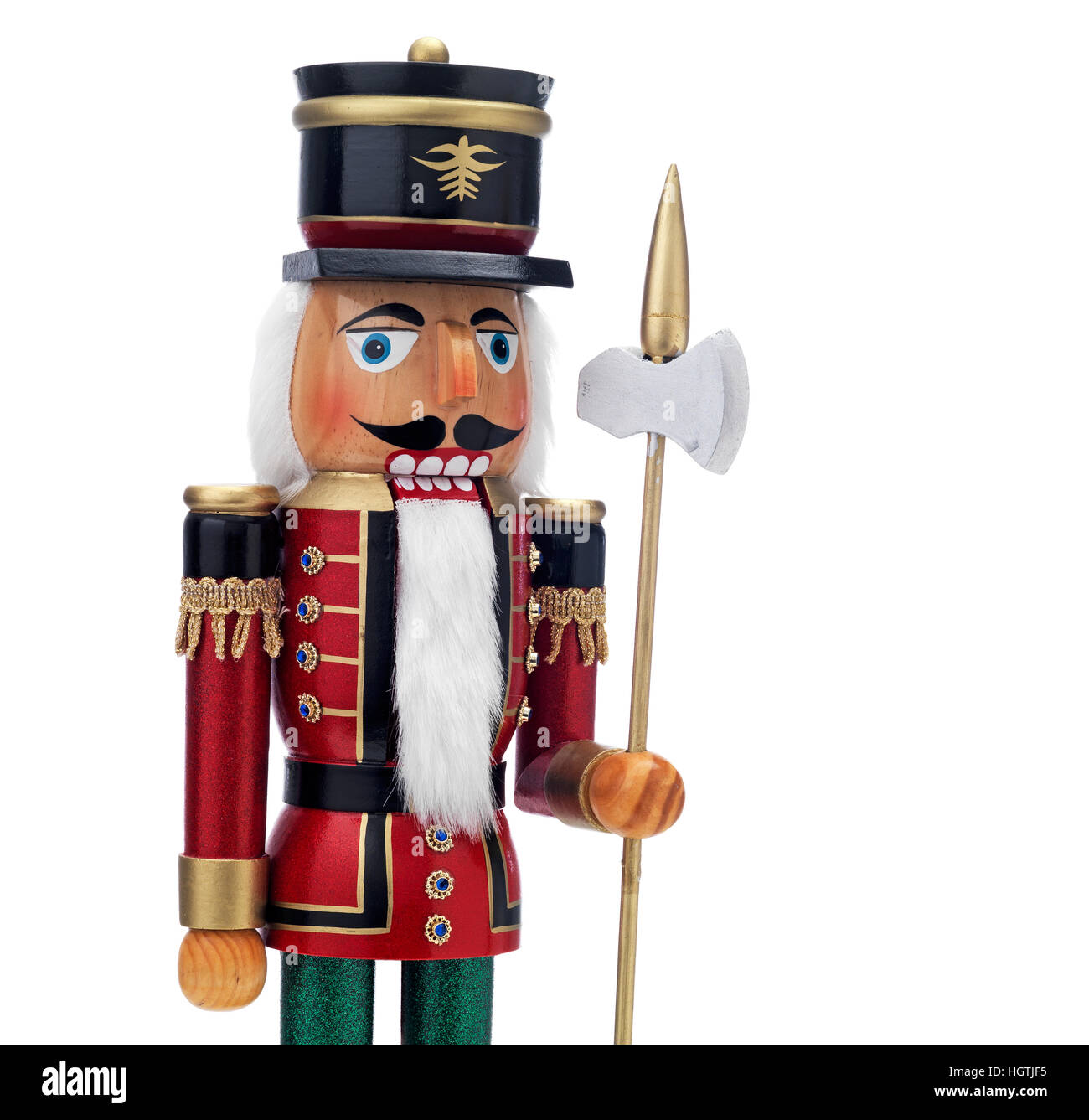 Natale soldato schiaccianoci decorazione Foto Stock