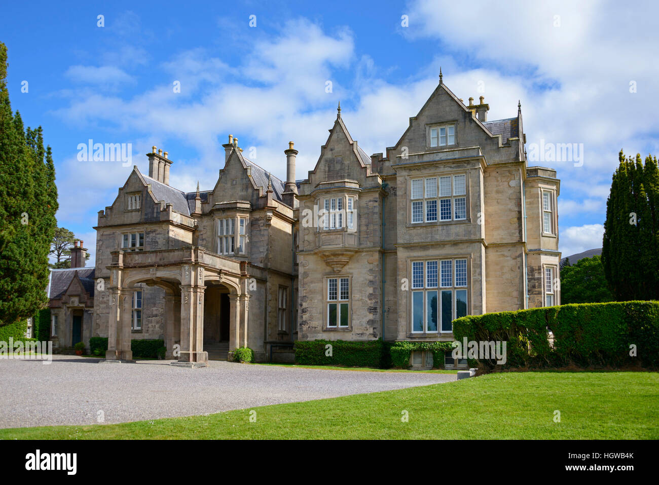 Muckross House, Parco Nazionale di Killarney, Irlanda, Gran Bretagna Foto Stock