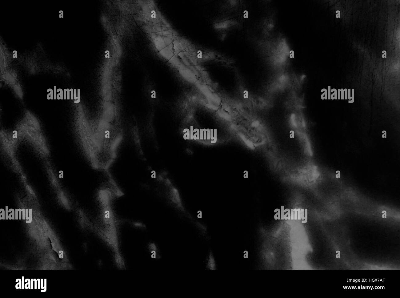 Marmo Nero modello naturale per lo sfondo, astratto di marmo naturale in bianco e nero Foto Stock
