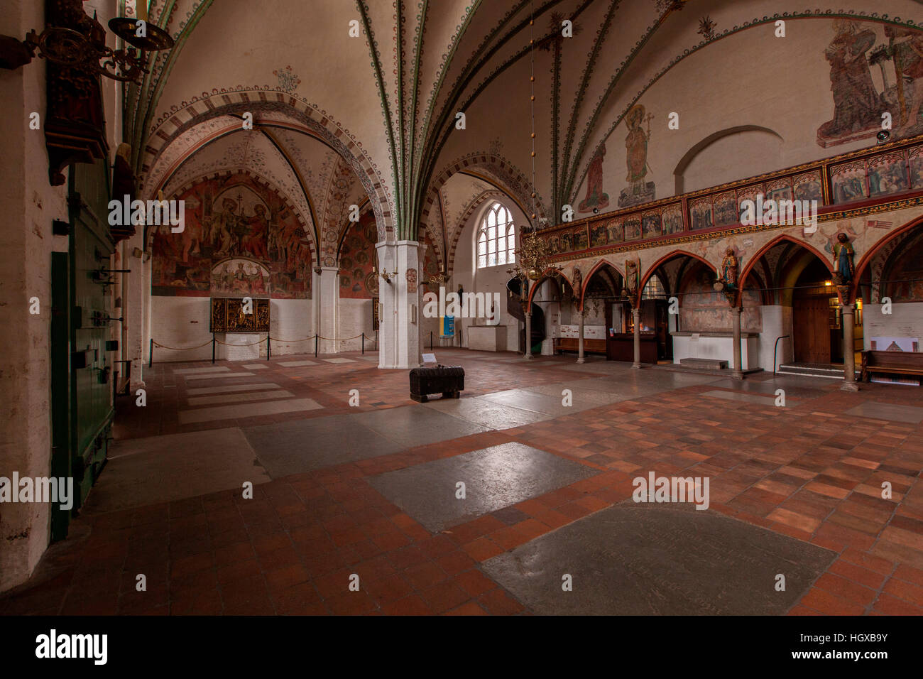 Heiligen-Geist-Hospital, Lubecca, Schleswig Holstein, Germania Foto Stock