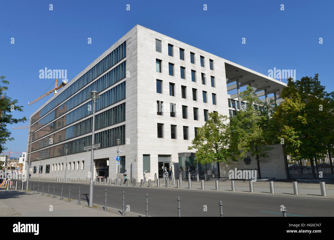 Auswaertiges Amt, Werderscher Markt, nel quartiere Mitte di Berlino, Deutschland Foto Stock