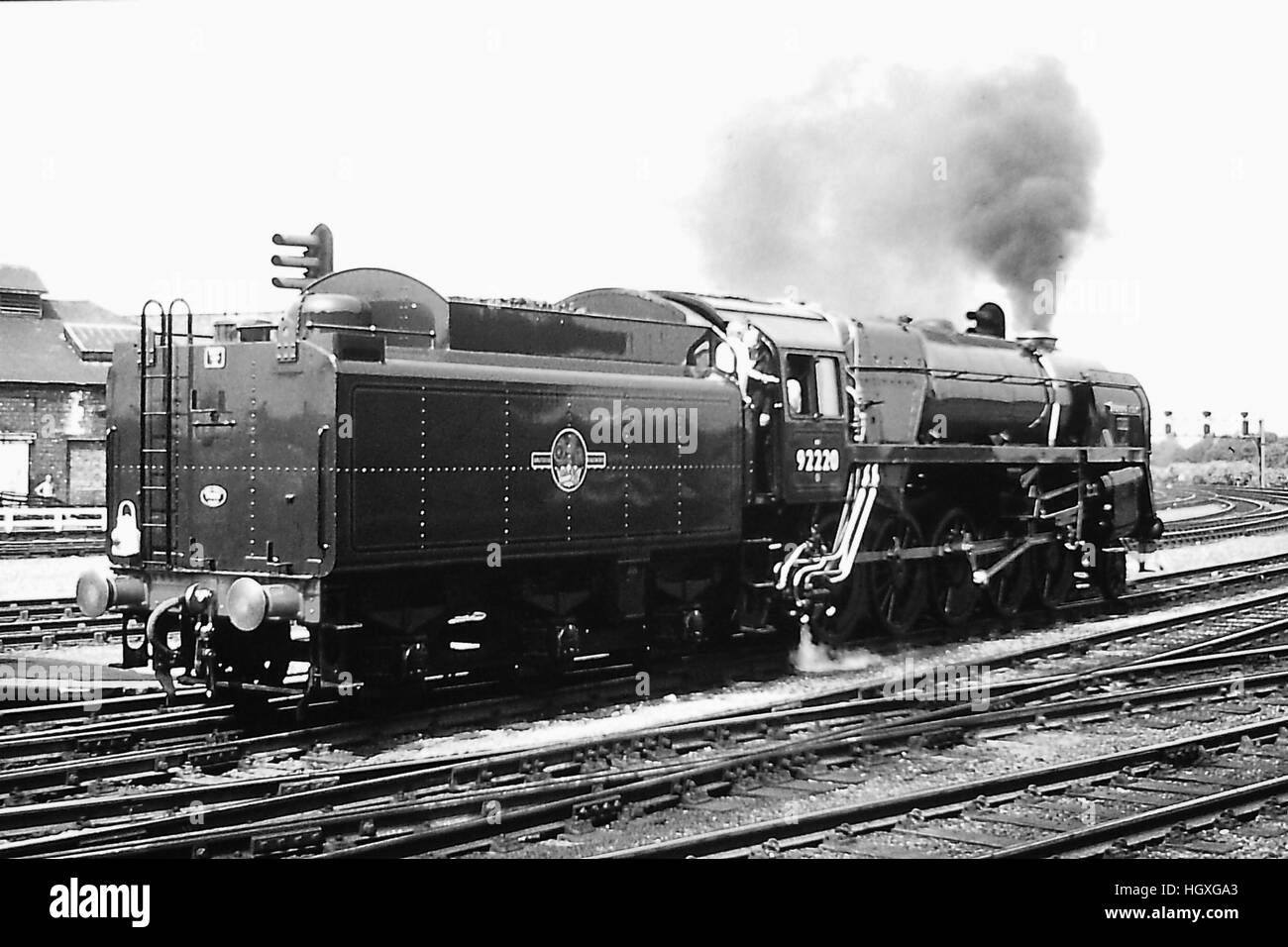 Stella della sera presso la stazione ferroviaria di York Foto Stock