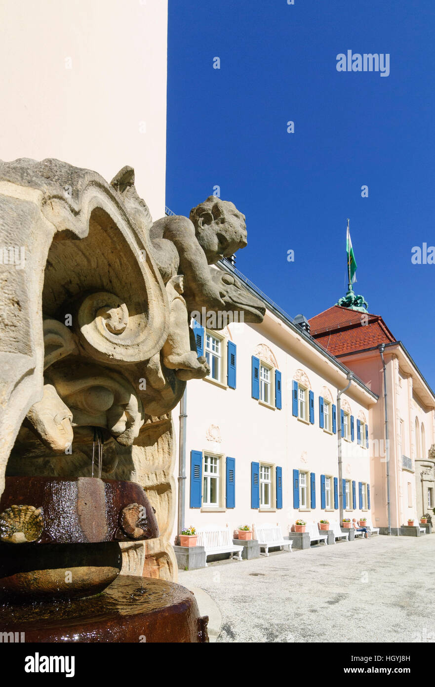 Bad Elster: Albertbad (Albert bagno), Vogtland, Sassonia, Sassonia, Germania Foto Stock