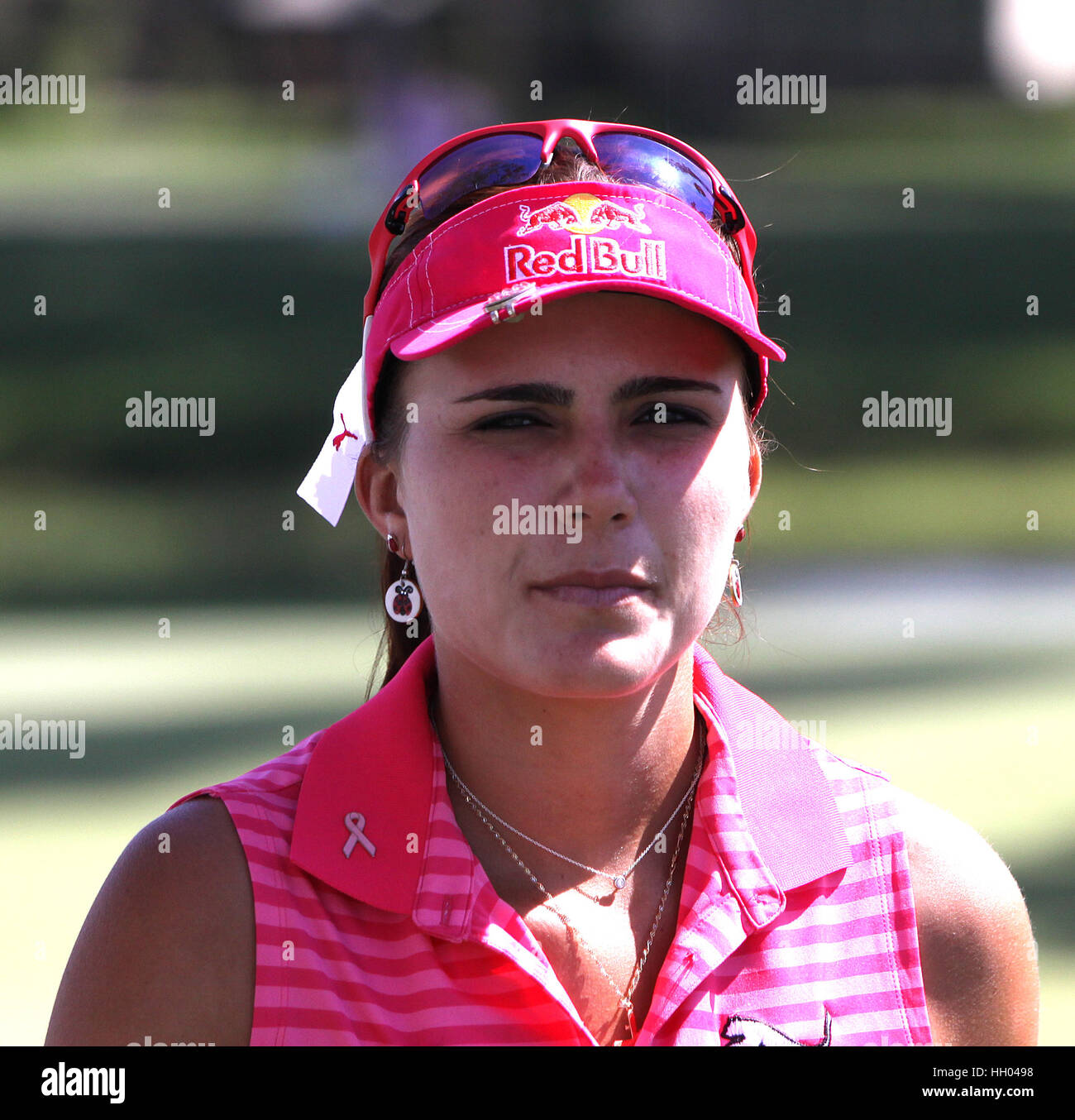 RANCHO mirage, california - 04 Aprile 2015 : Lexi Thompson di Stati Uniti d'America all'ANA ispirazione torneo di golf sul LPGA Tour, 04 Aprile 2015 presso la missione Hills country club, Rancho Mirage, California Foto Stock