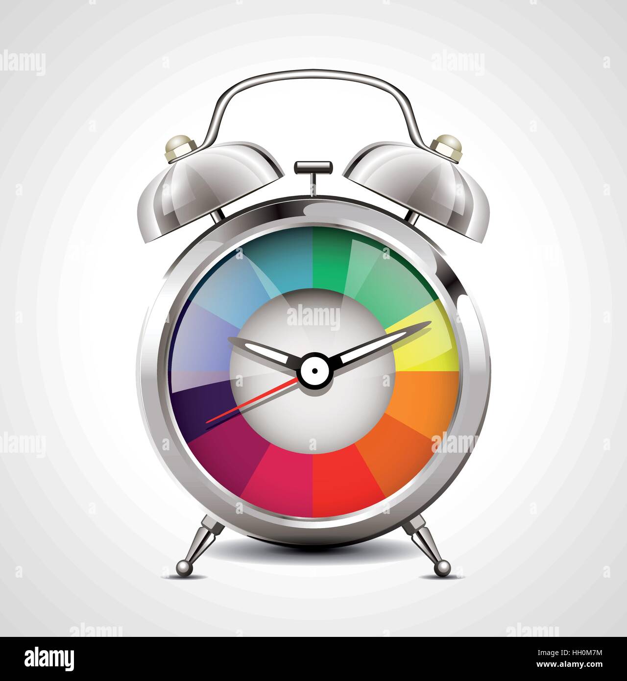 Sveglia - La gestione del tempo Illustrazione Vettoriale