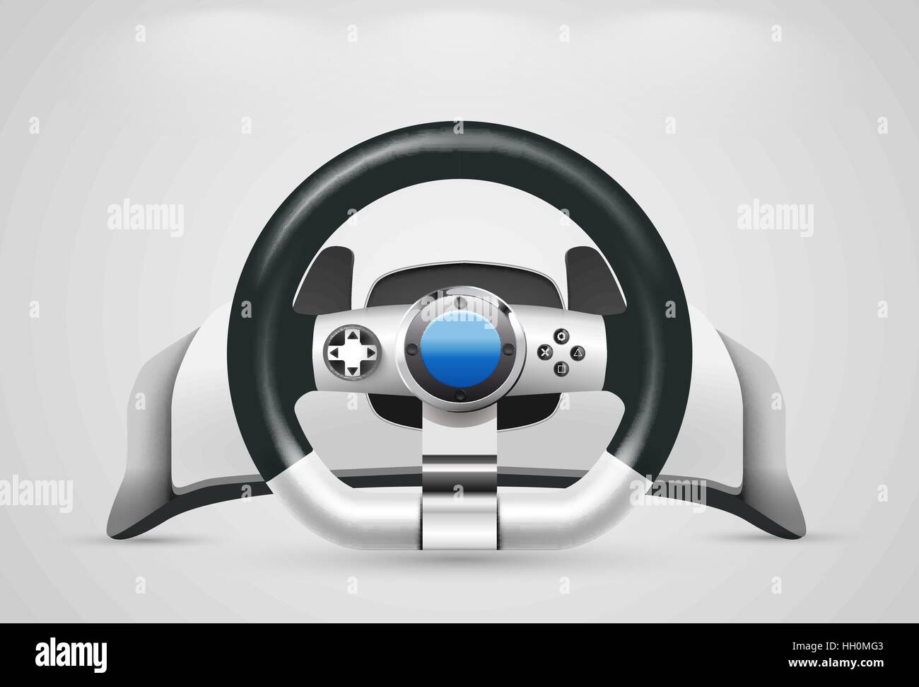 Controller di gioco - Concetto di gioco Illustrazione Vettoriale