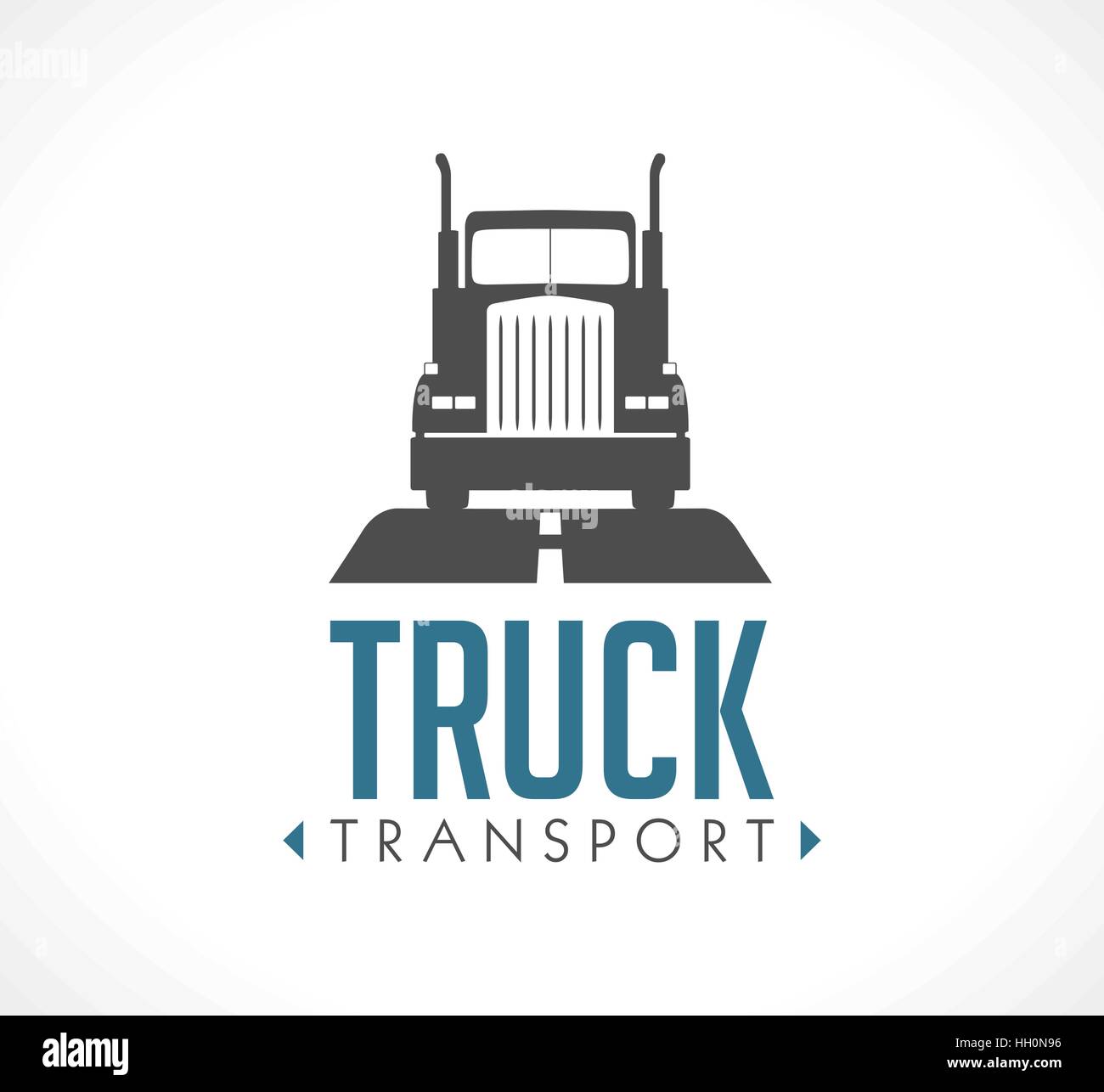 Logo - carrello logistico Illustrazione Vettoriale