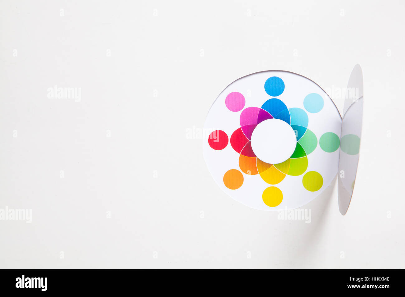 Astratti persone icona di connessione Foto Stock