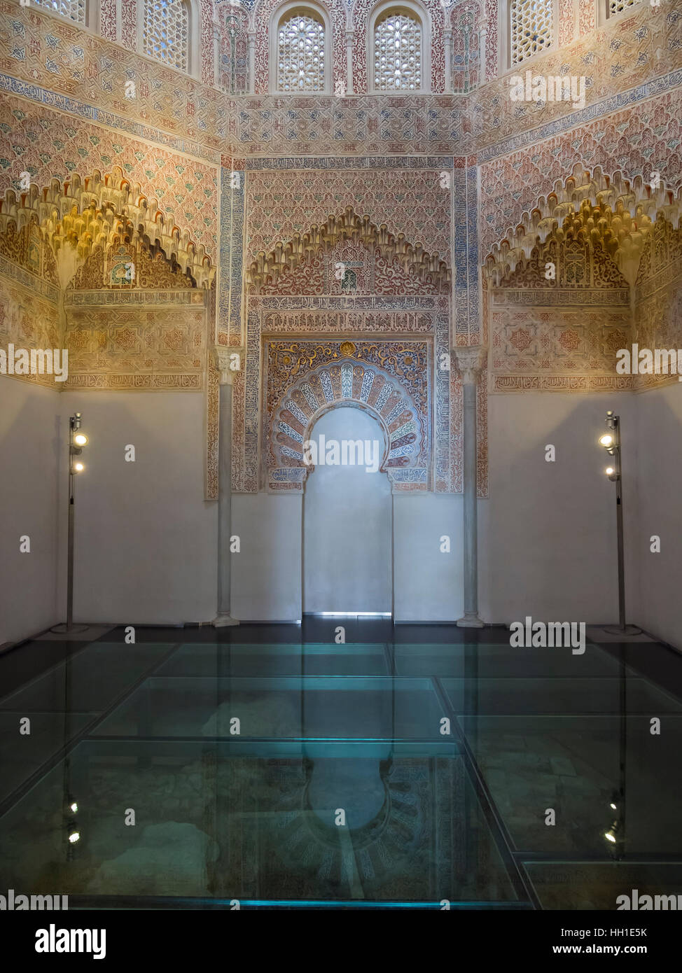 Palacio de la madrasa, edifici universitari, Granada, Andalusia Foto Stock