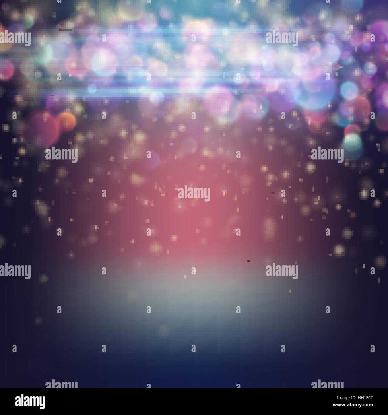 Sfondo con luminosa delle luci magiche. EPS 10 Illustrazione Vettoriale