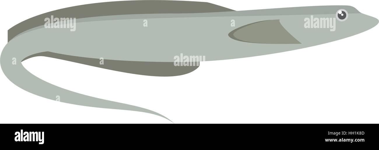 Moray eel pesce oceano elettrico Illustrazione Vettoriale