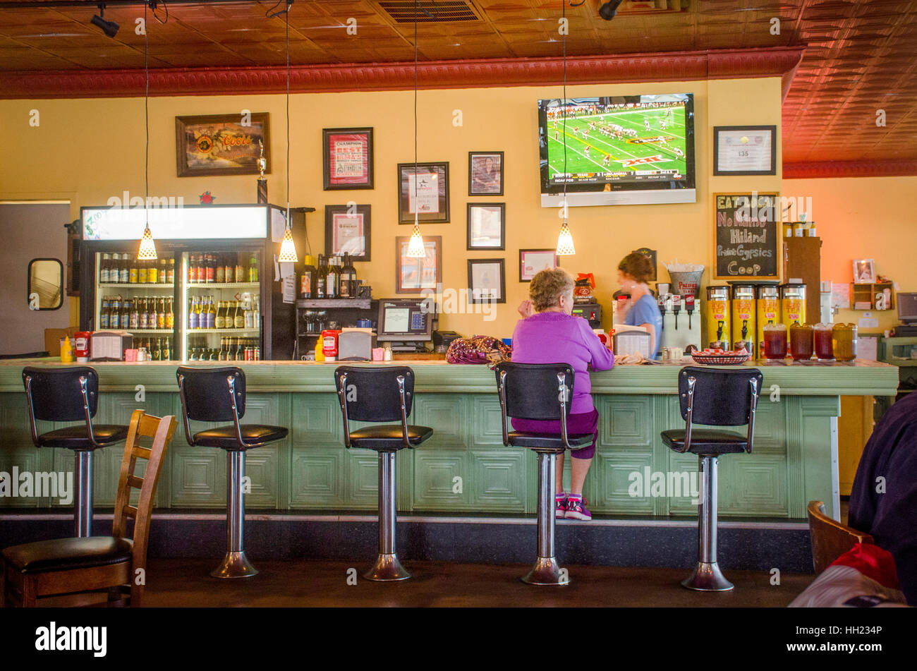 Irma il Burger Shack, Oklahoma City OK Foto Stock