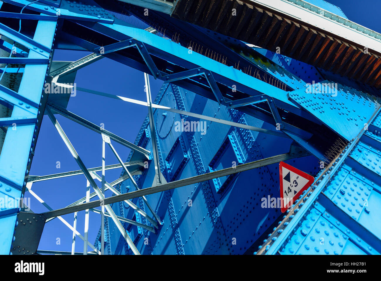 Kingston-Upon-scafo,East Riding nello Yorkshire,UK.Città della cultura 2017.North Bridge. Foto Stock