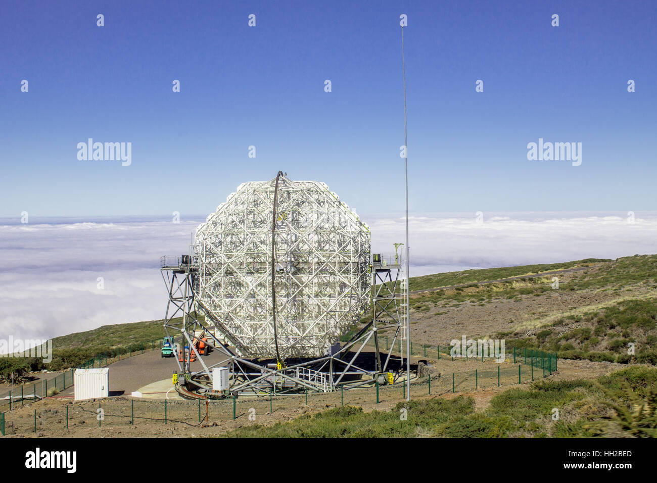 L'osservatorio di La Palma Isole Canarie Foto Stock