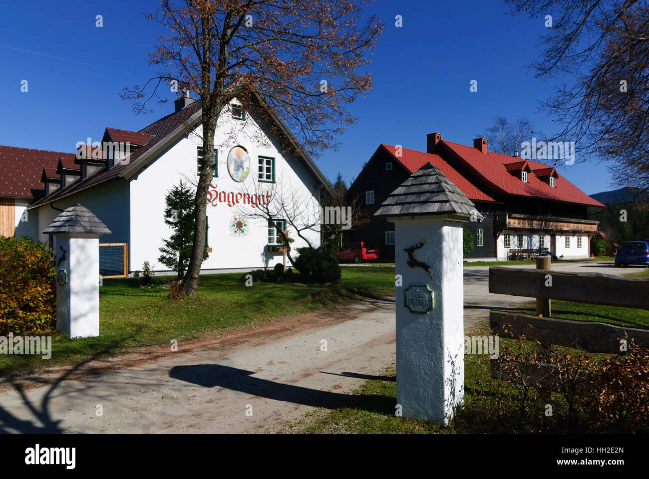 Naturpark Ötscher-Tormäuer: Forester house Hagengut, Mostviertel, Niederösterreich, Austria Inferiore, Austria Foto Stock