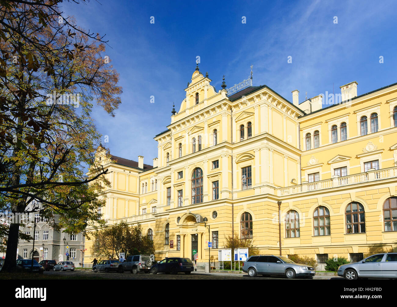 Ceske Budejovice (Budweis): South Bohemian Museum, , Jihocesky, Südböhmen, Boemia del Sud, ceco Foto Stock