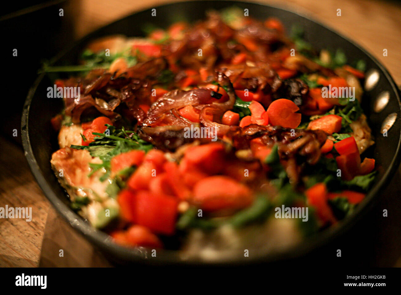 Il cibo gustoso e dessert Foto Stock