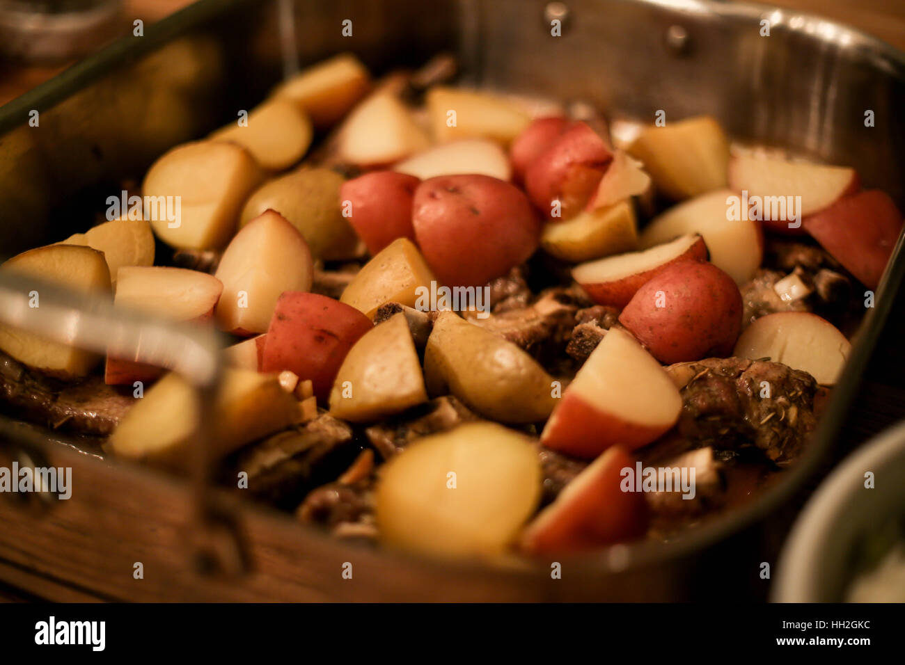 Il cibo gustoso e dessert Foto Stock