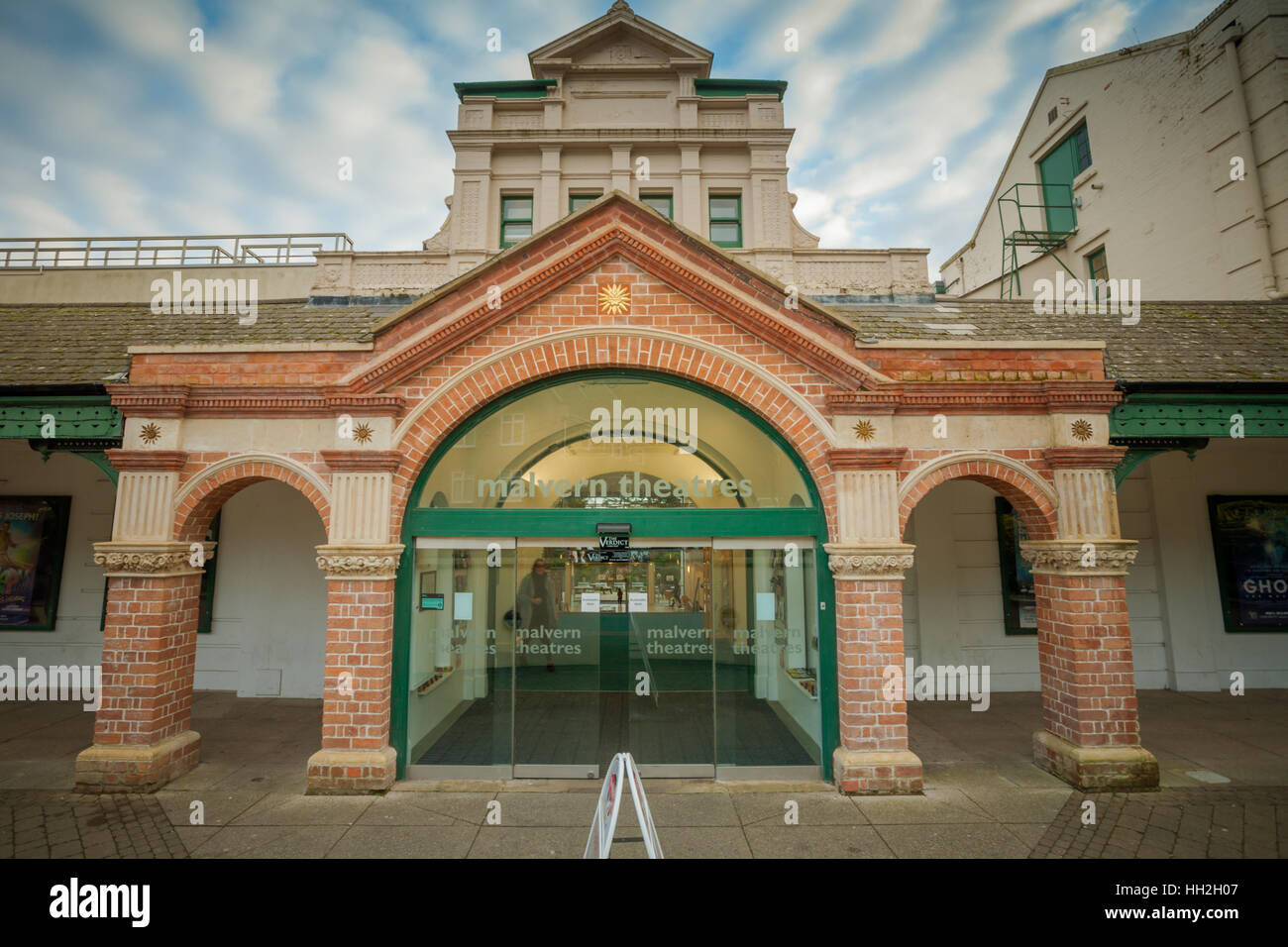 Il Malvern Theatres e Great Malvern, Worcestershire REGNO UNITO Foto Stock