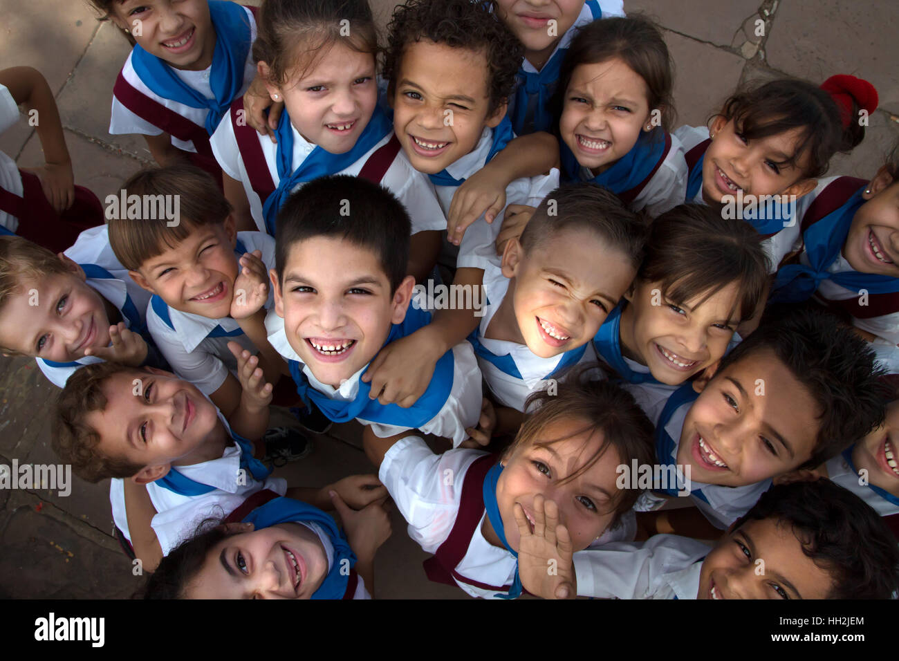 Cuba persone e luoghi Foto Stock