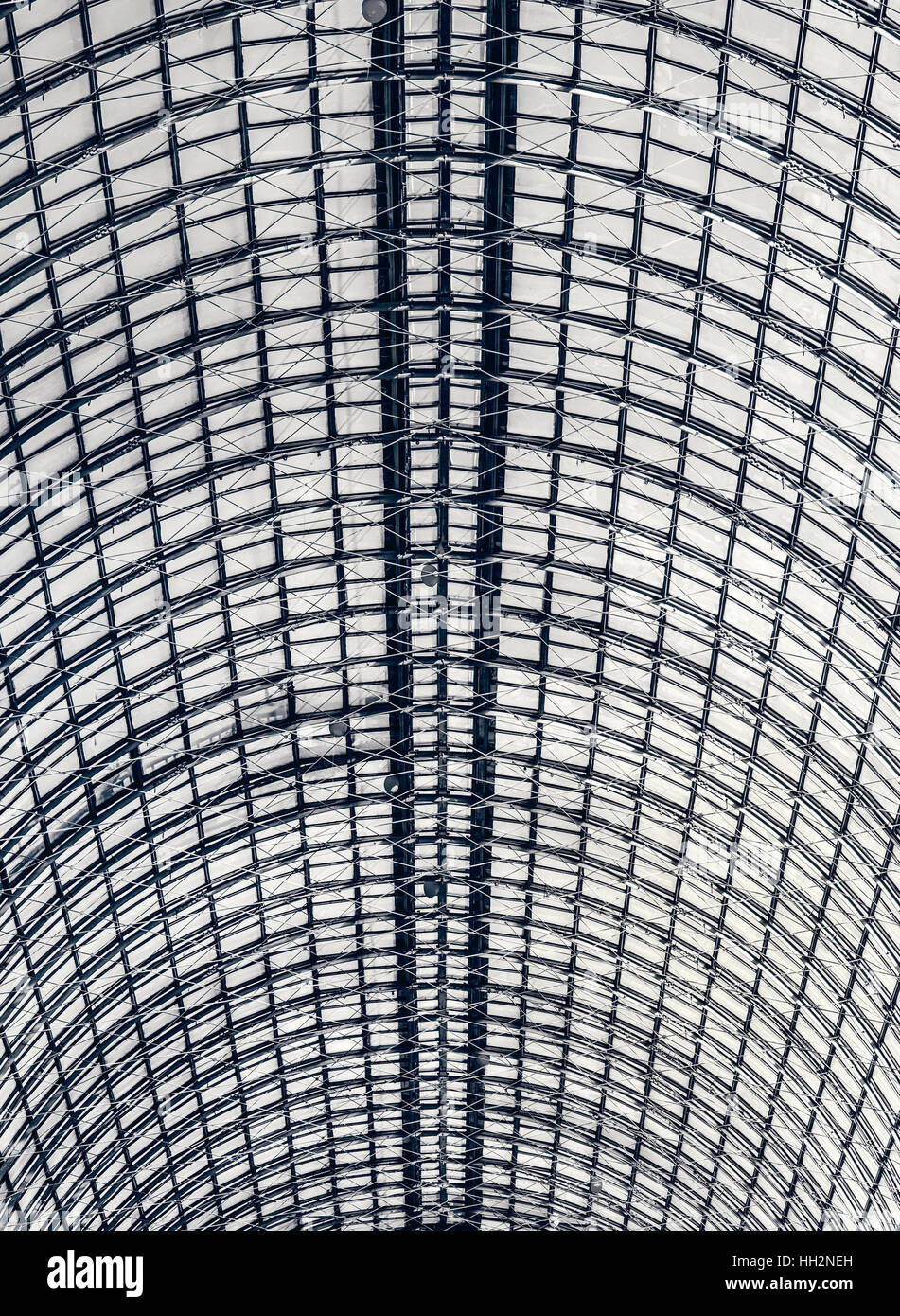 Industriali tetto vetrato Foto Stock