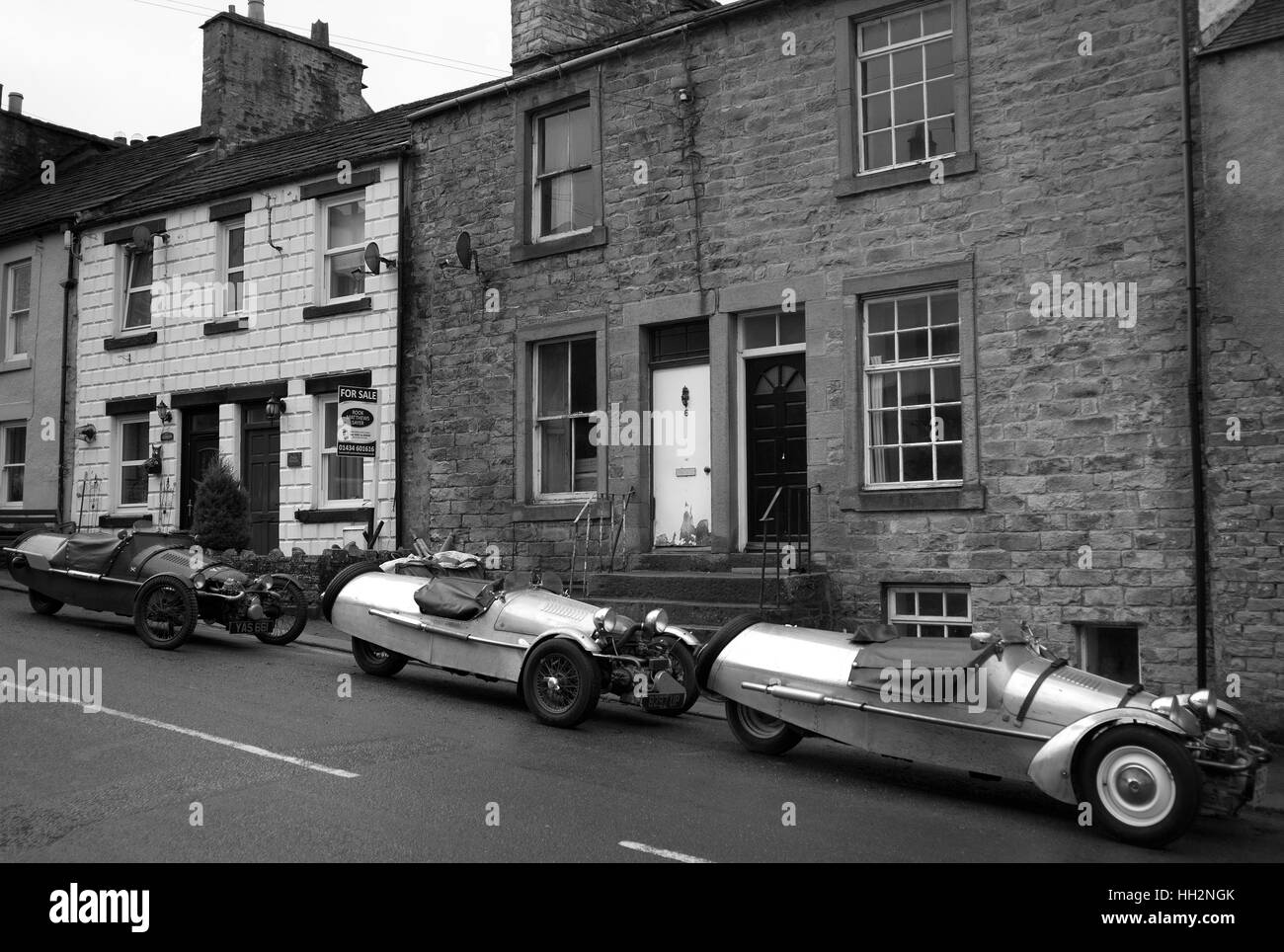 Pembleton 3 ruote auto sportive in Alston Foto Stock