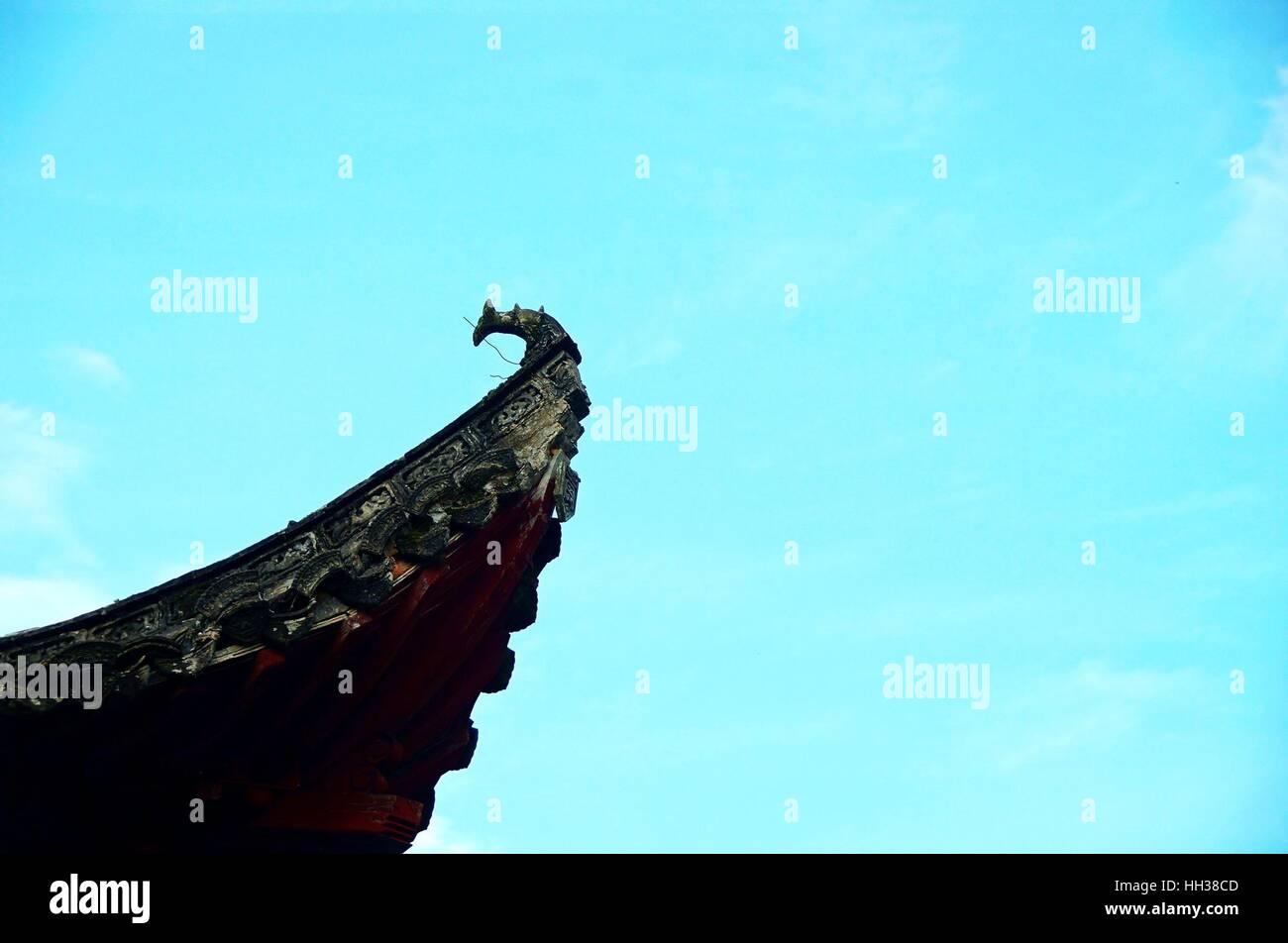 Huangshan, Cina. 15 gennaio, 2017. **Solo uso editoriale. Cina OUT** Il Xidi Antico Borgo di Huangshan, Oriente cinese della provincia di Anhui. Xidi è un villaggio nella contea di Yi della storica regione Huizhou. Essa è stata dichiarata una parte della ''antichi villaggi nel sud di Anhui' sito patrimonio mondiale dall UNESCO nel 2000. Credito: SIPA Asia/ZUMA filo/Alamy Live News Foto Stock