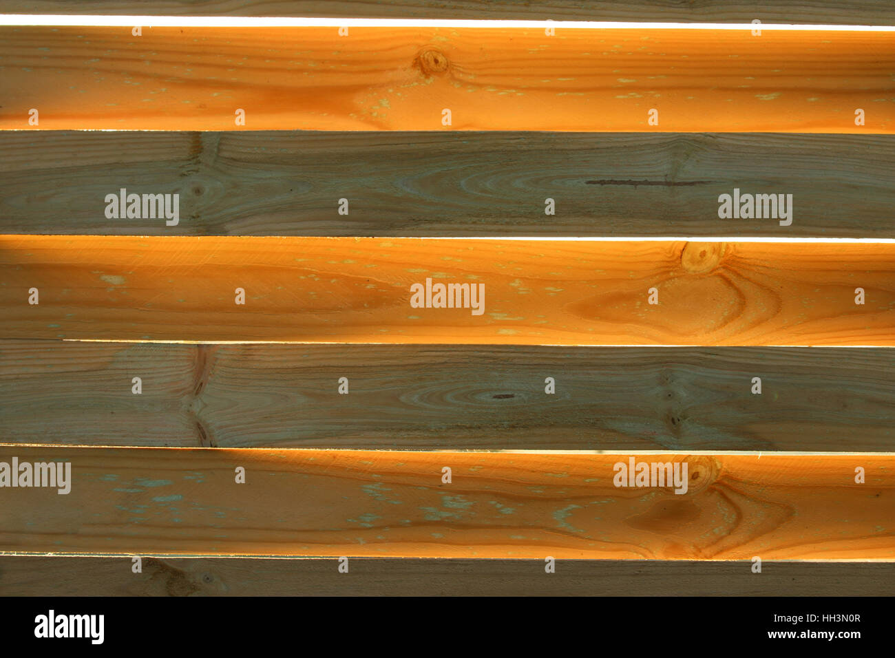 Recinto di legno Foto Stock