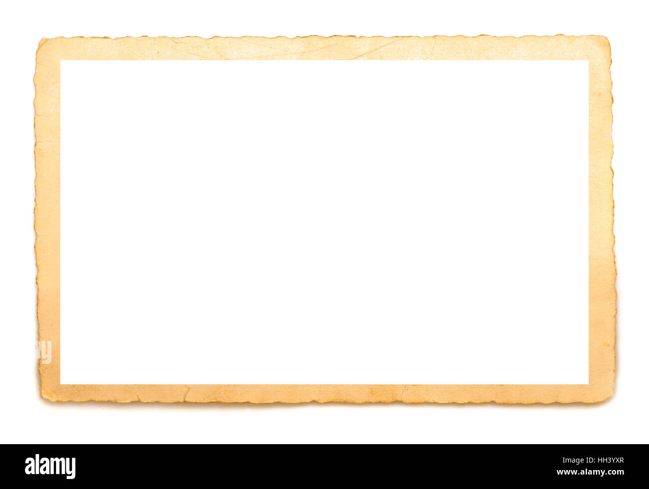 Vecchia cornice con spazio vuoto Foto Stock Vecchia cornice con spazio vuoto Foto Stock