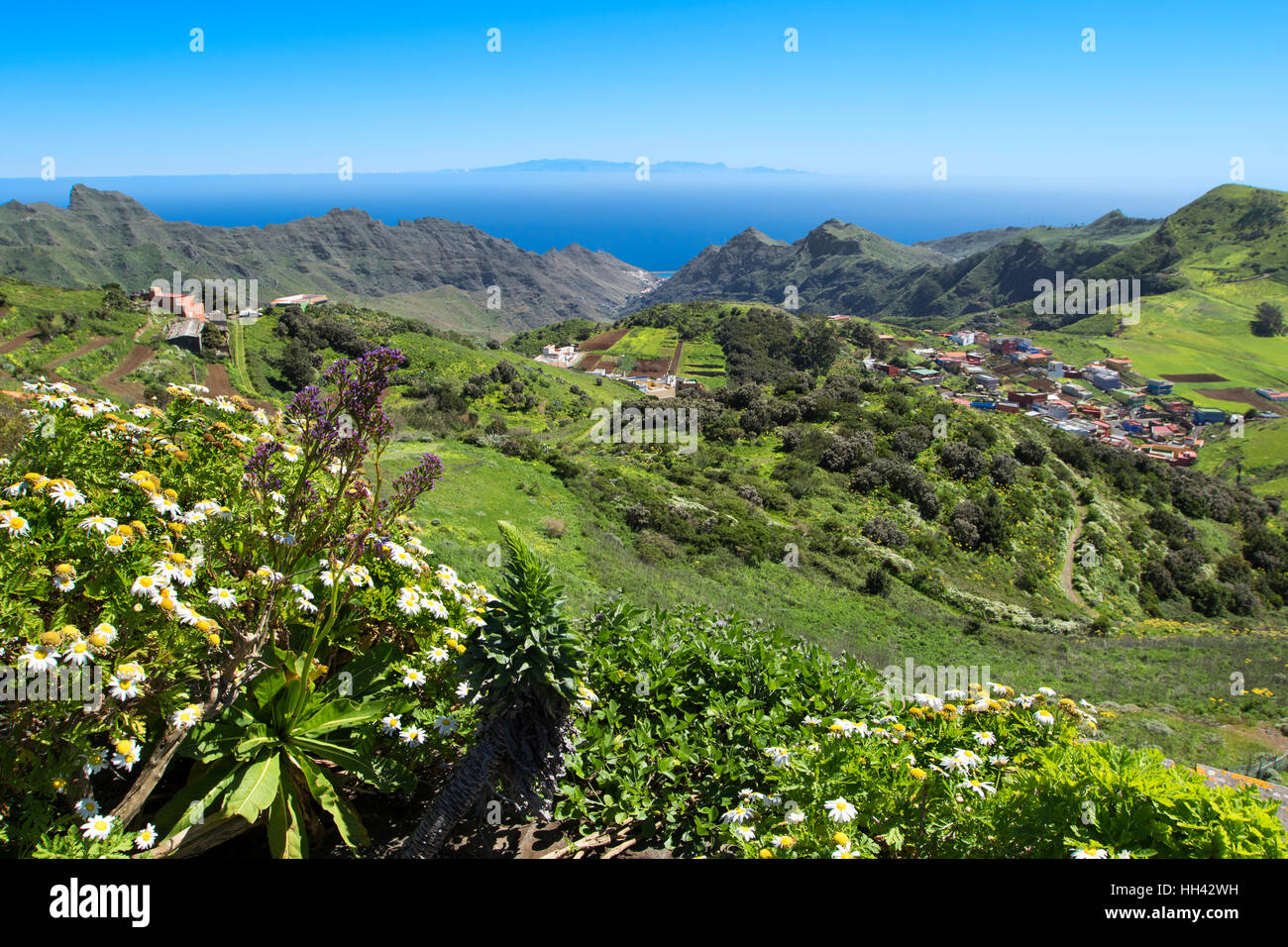 Montagne di Anaga, Tenerife Foto Stock