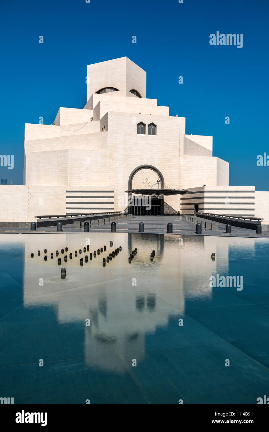 Il Museo di Arte Islamica, Doha, Qatar Foto Stock