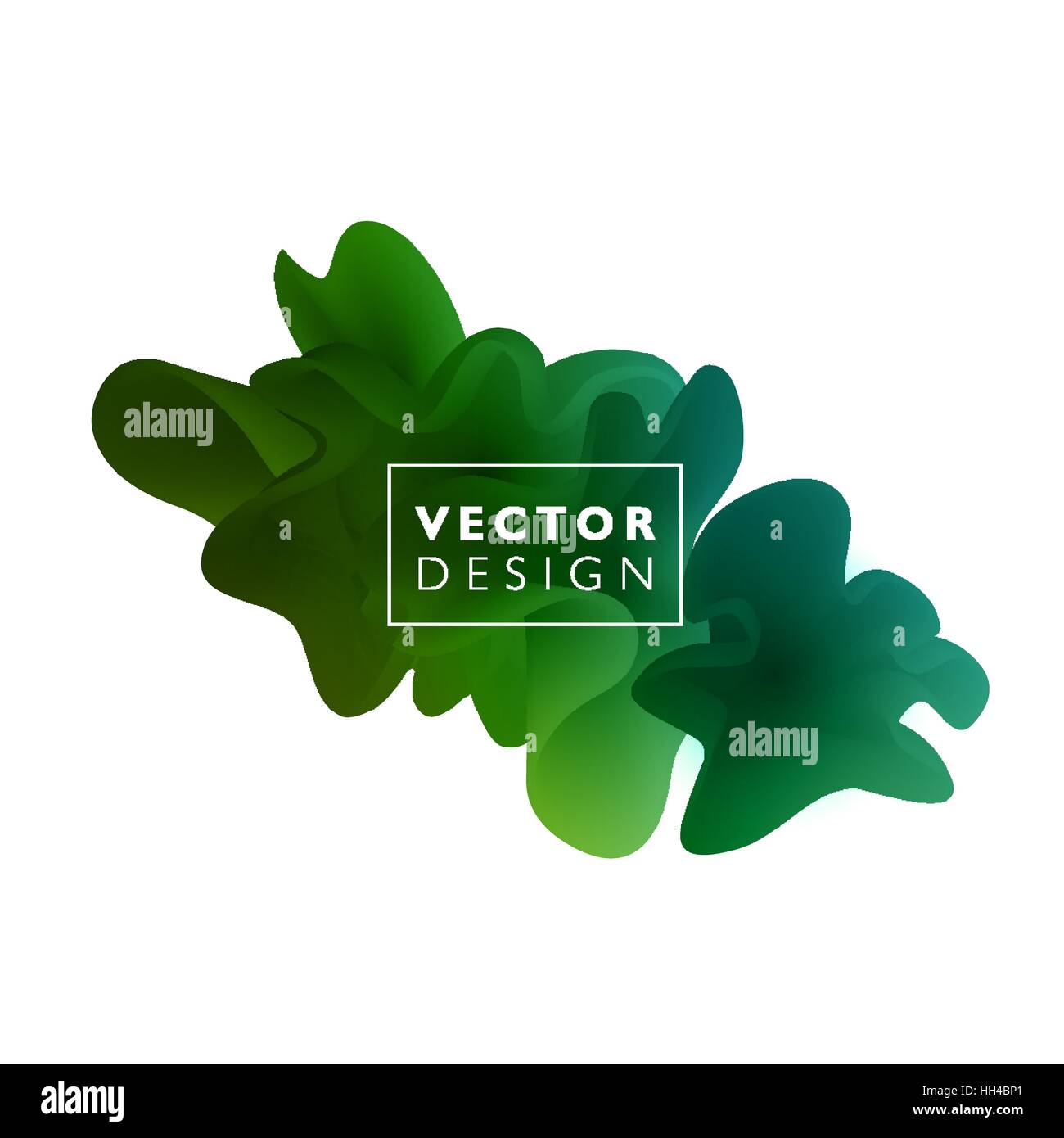 Vettore di colore in astratto il cloud. Inchiostro liquido splash. Sfondo per striscioni, carta, poster, web design Illustrazione Vettoriale