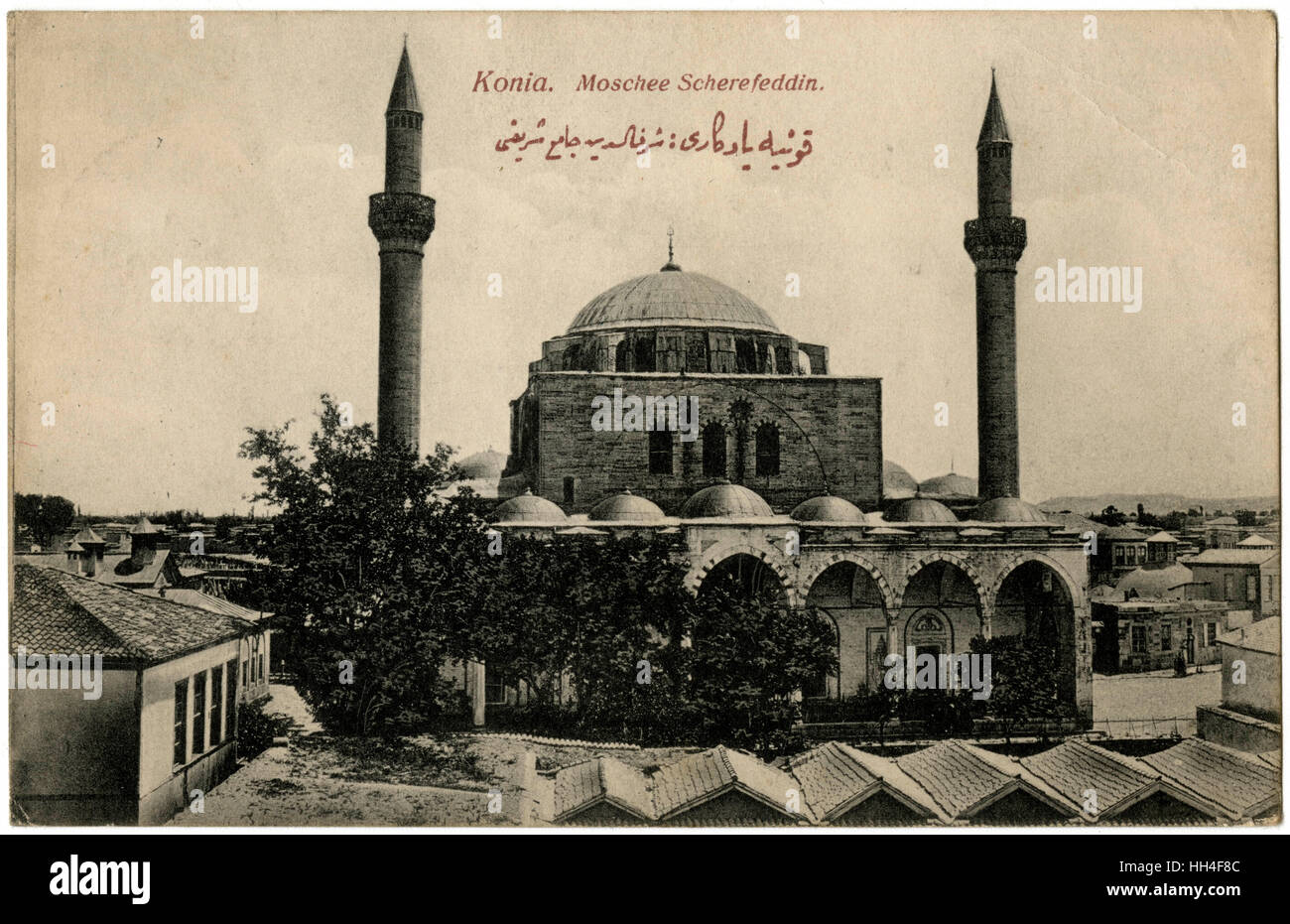 Konya, Turchia - la Moschea di Selimiye Foto Stock