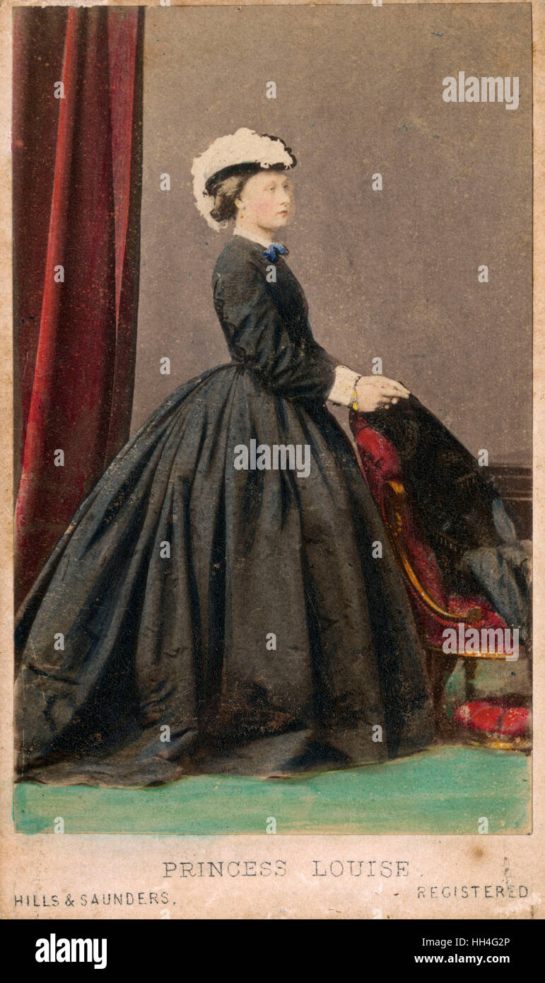 Principessa Louise, Duchessa di Argyll - carte de Visite Foto Stock