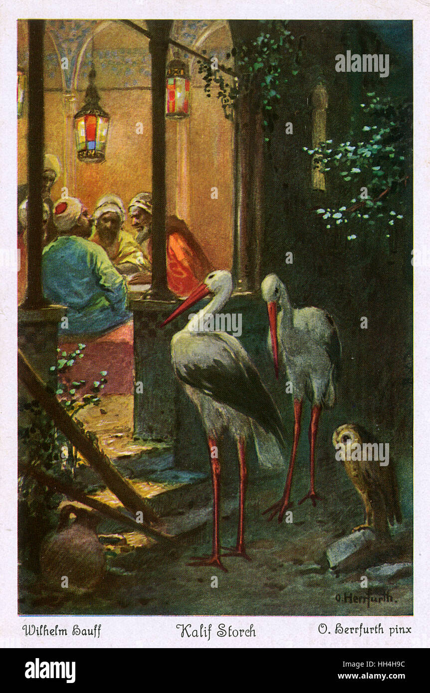 Caliph Stork, una storia orientale Foto Stock