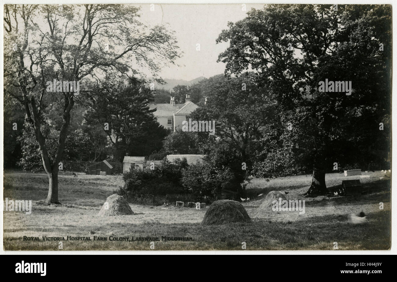 Royal Victoria Hospital Farm Colony, Polton, Scozia Foto Stock