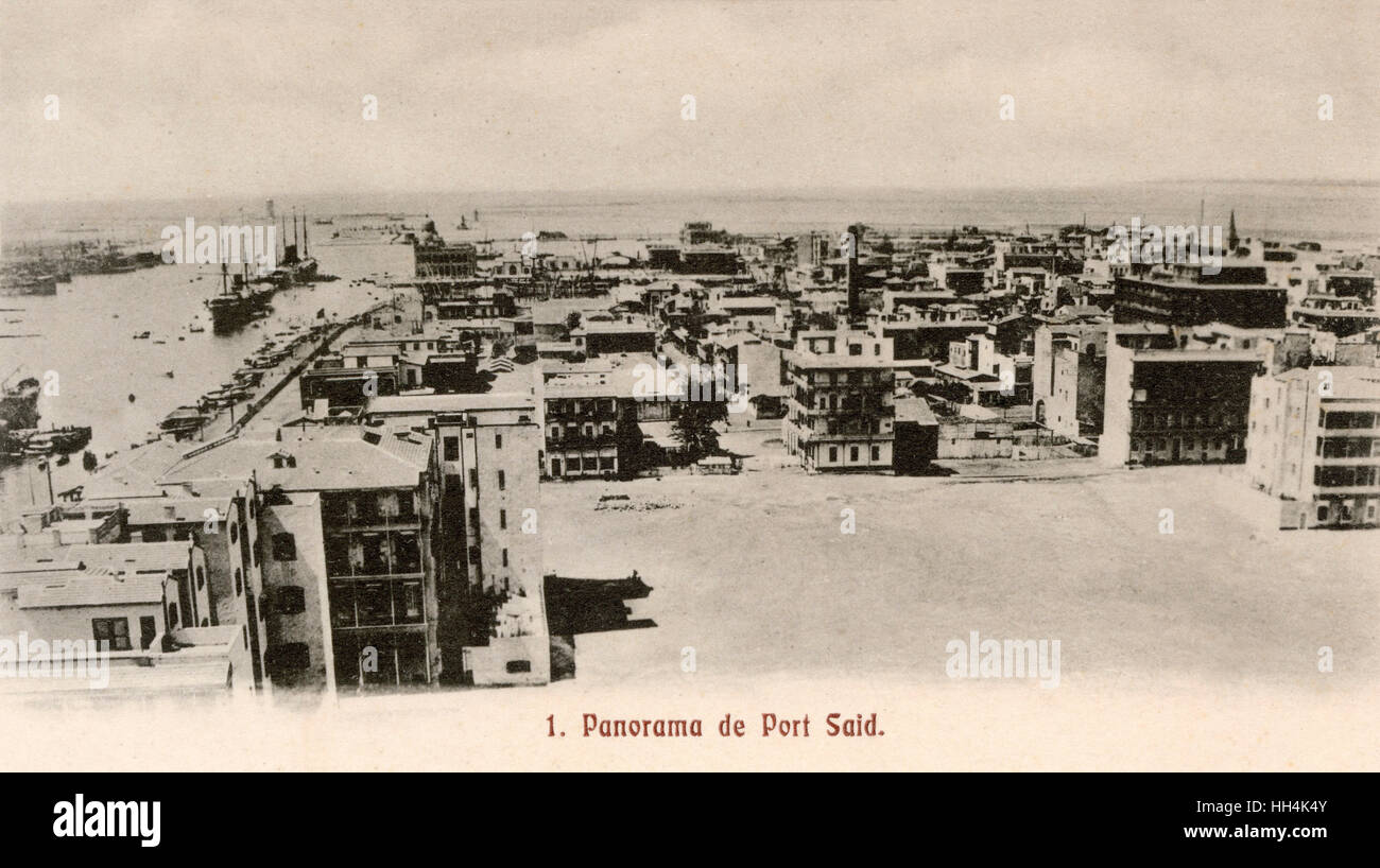 Port Said, Egitto Foto Stock