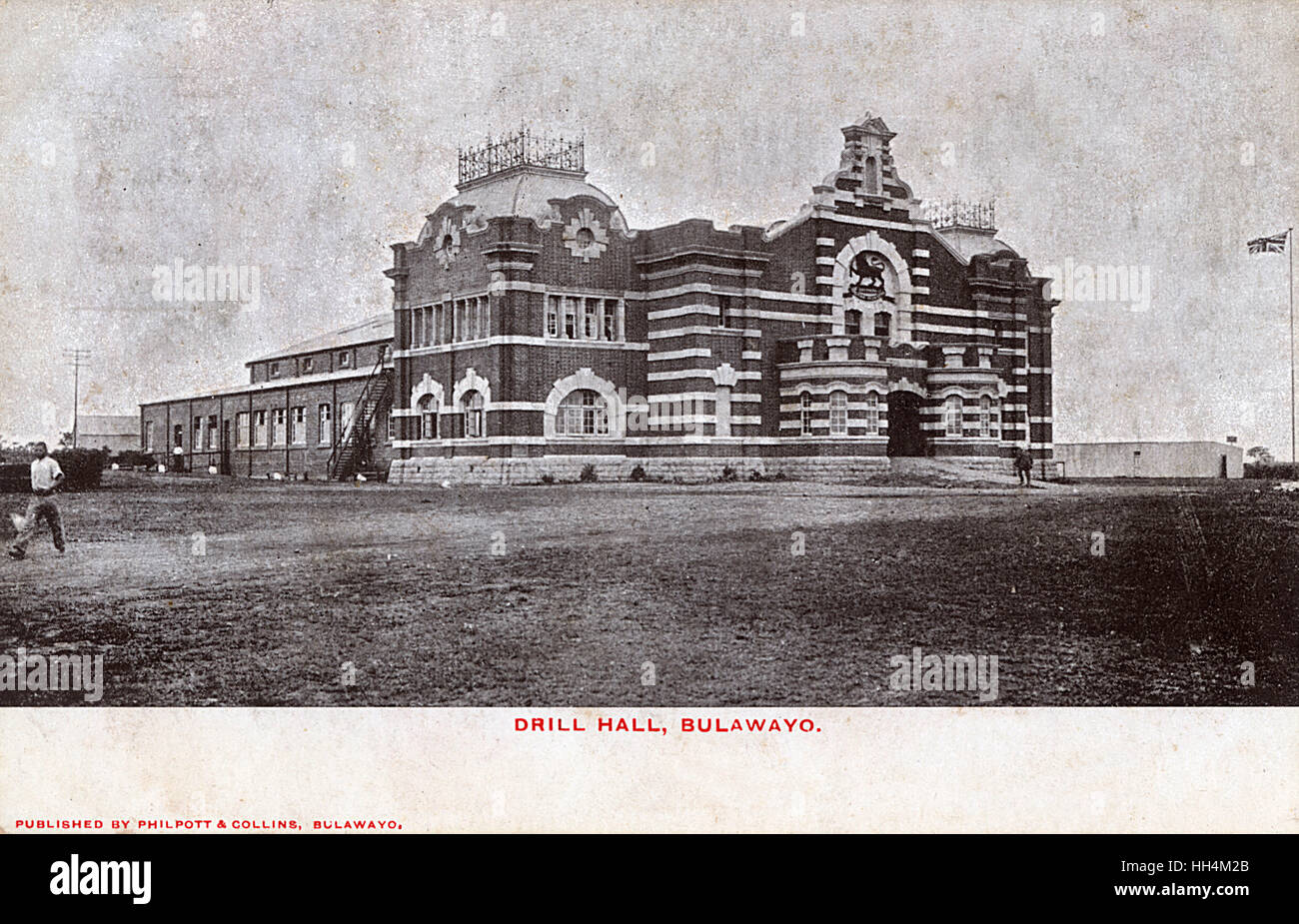 Sala di perforazione, Bulawayo, Rhodesia (Zimbabwe) Foto Stock