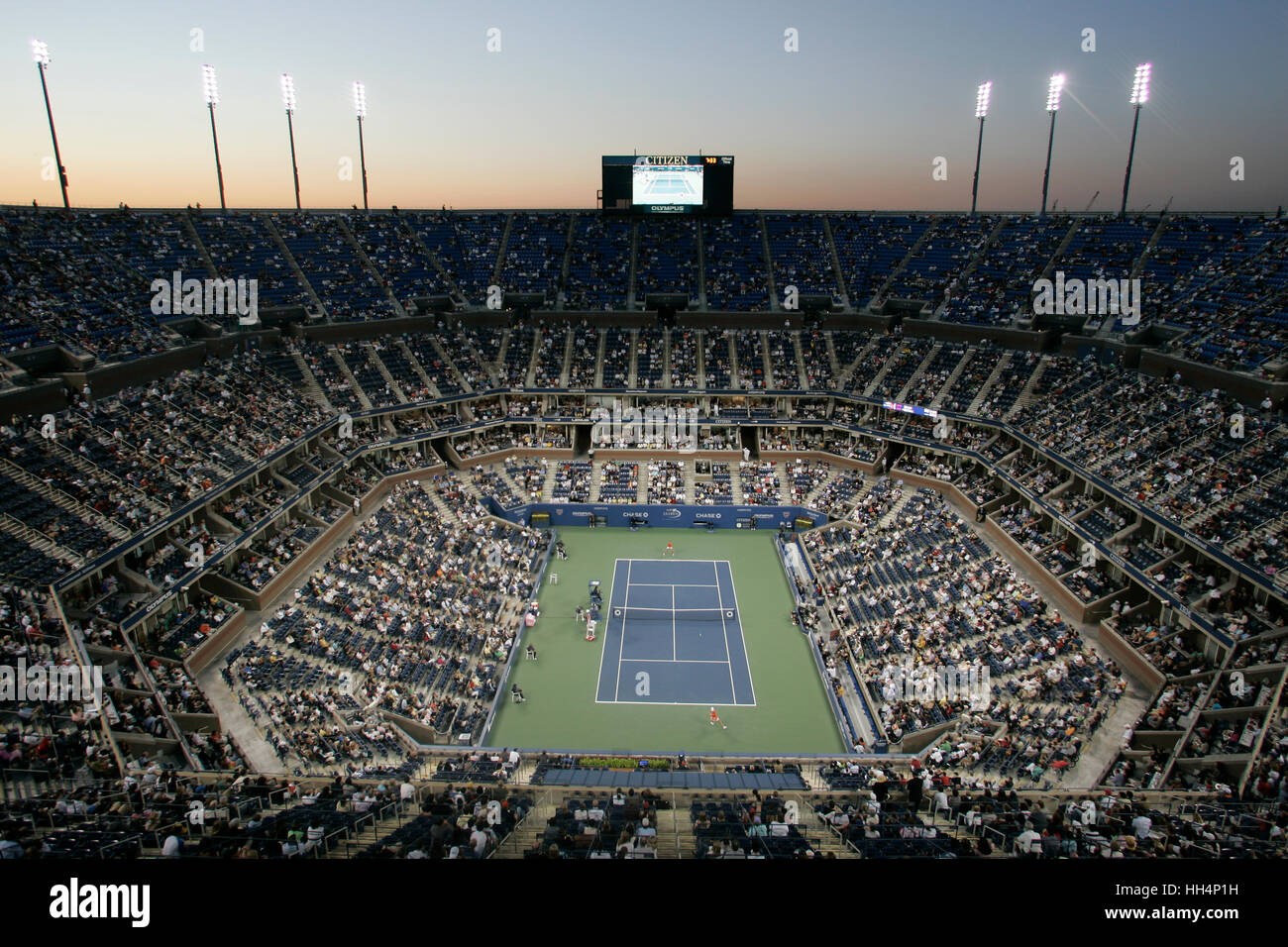 US Open 2007 USTA Billie Jean King National Tennis Center di New York, Stati Uniti d'America Foto Stock