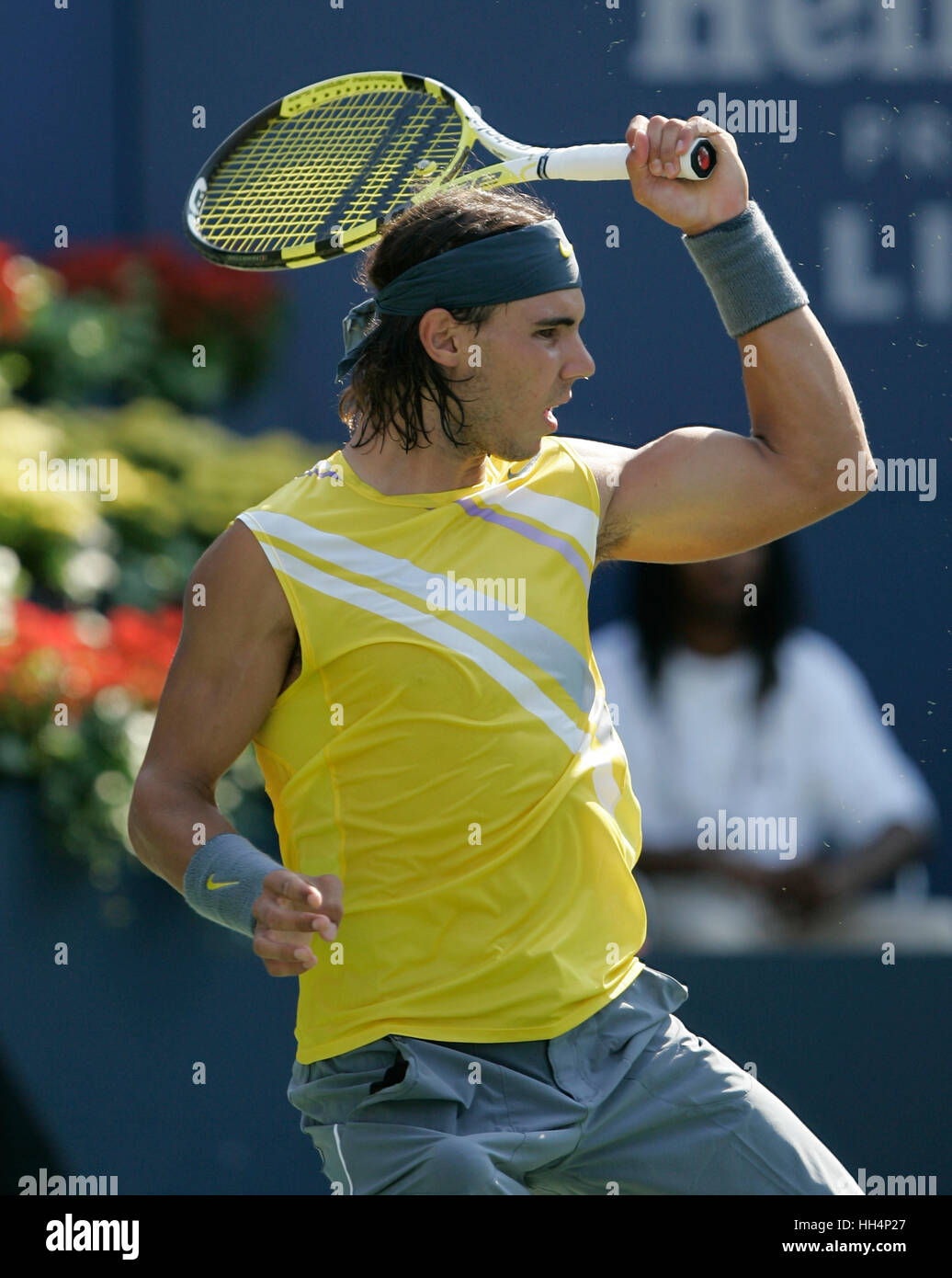 Rafael Nadal (ESP) US Open 2007 USTA Billie Jean King National Tennis Center di New York, Stati Uniti d'America Foto Stock