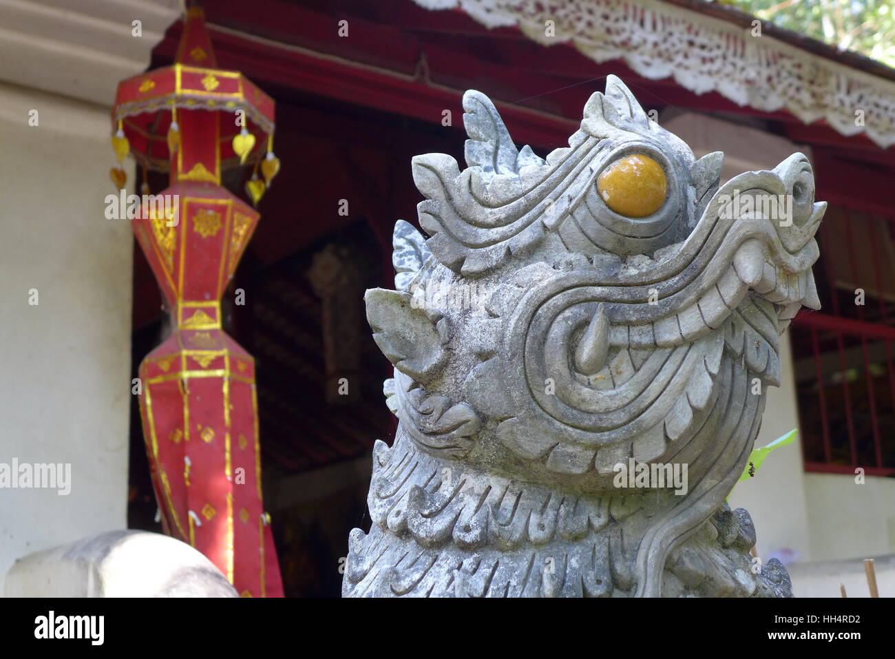 Wat Pha Lat tempio buddista, vicino a Chiang Mai, Thailandia Foto Stock