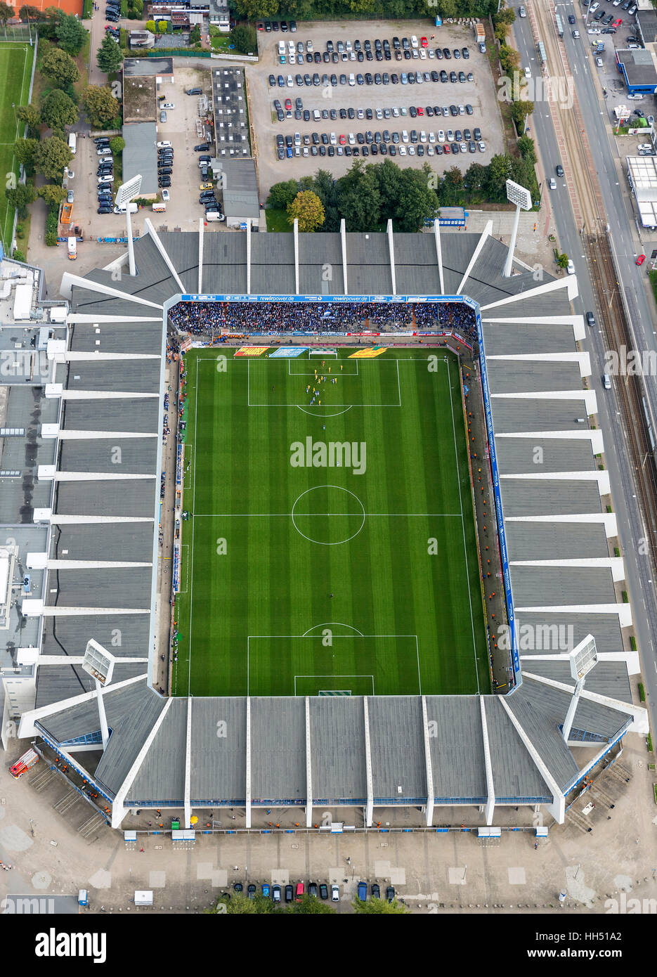 RewirpowerSTADION Bochum, stadio di Bochum, gioco 2.Bundesliga, Seconda premiere league, VfL Bochum 1848 contro VfR Aalen, Bochum, Foto Stock