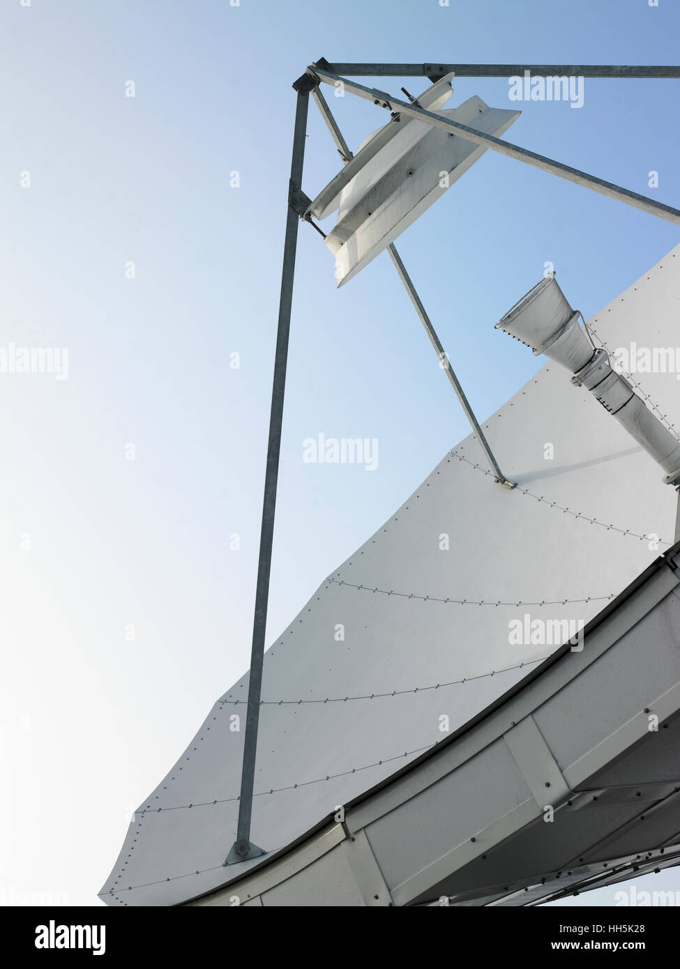 Antenna Radar, close up Foto Stock